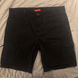 Guess jeans USA black cargo shorts sz  36